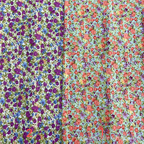 New Style Stocklot Cotton Poplin Digital Printed Fabric